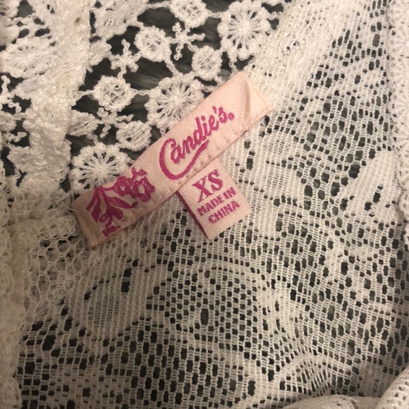 Candies Embroidered Top XS - Picture 2 of 3